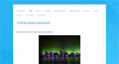 Desktop Screenshot of danceatfusion.com